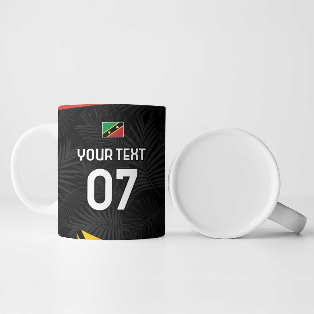 St Kitts Nevis Cricket Custom Ceramic Mug Go Patriots Go Champions - Wonder Print Shop