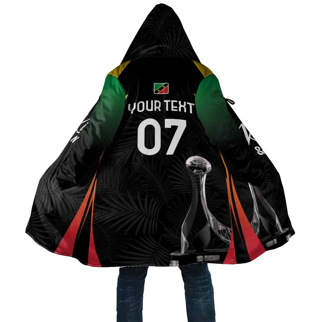 St Kitts Nevis Cricket Custom Cloak Go Patriots Go Champions - Wonder Print Shop