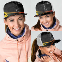 St Kitts Nevis Cricket Mesh Trucker Cap Go Patriots Go Champions - Wonder Print Shop