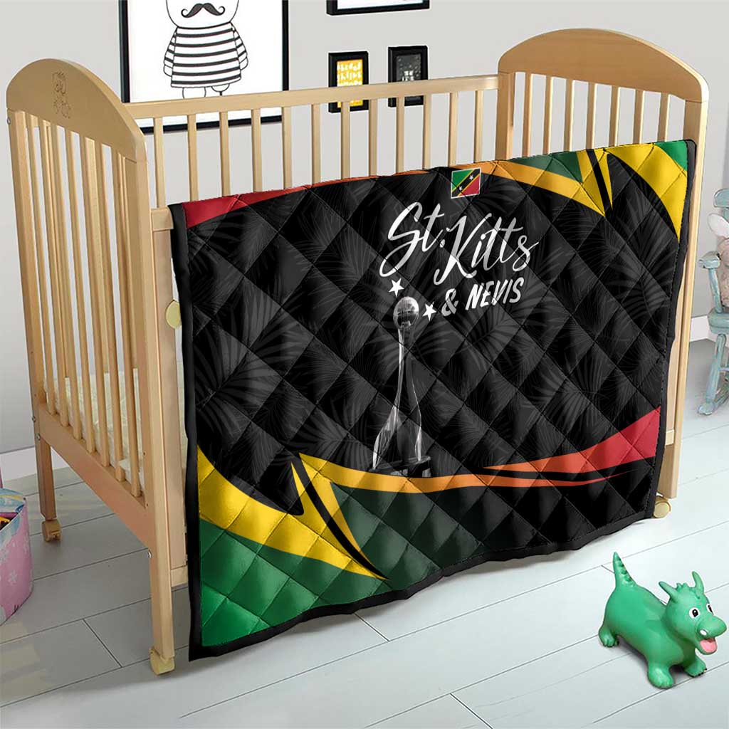 St Kitts Nevis Cricket Quilt Go Patriots Go Champions - Wonder Print Shop