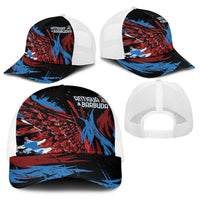 Antigua and Barbuda Cricket Baseball Net Cap Falcons Wings - Take Off - Wonder Print Shop