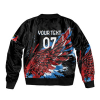 Antigua and Barbuda Cricket Custom Bomber Jacket Falcons Wings - Take Off - Wonder Print Shop