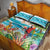 Aloha Hawaii Christmas Quilt Bed Set It's 5 o'clock Somewhere - Wonder Print Shop