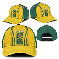 Australia Socceroos Custom Classic Cap 2026 Forever Golden - Wonder Print Shop