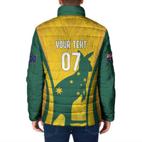 Australia Socceroos Custom Padded Jacket 2026 Forever Golden - Wonder Print Shop