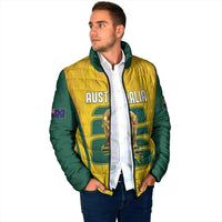 Australia Socceroos Custom Padded Jacket 2026 Forever Golden - Wonder Print Shop