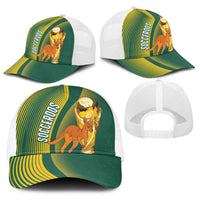 Australia Socceroos WC2026 Custom Baseball Net Cap Golden Champions - Wonder Print Shop