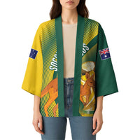 Australia Socceroos WC2026 Custom Kimono Golden Champions - Wonder Print Shop