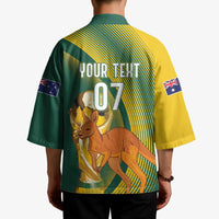 Australia Socceroos WC2026 Custom Kimono Golden Champions - Wonder Print Shop
