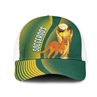 Australia Socceroos WC2026 Custom Mesh Trucker Cap Golden Champions - Wonder Print Shop