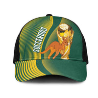 Australia Socceroos WC2026 Custom Mesh Trucker Cap Golden Champions - Wonder Print Shop