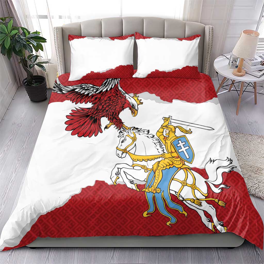 Poland-Lithuania Folk Patterns Bedding Set