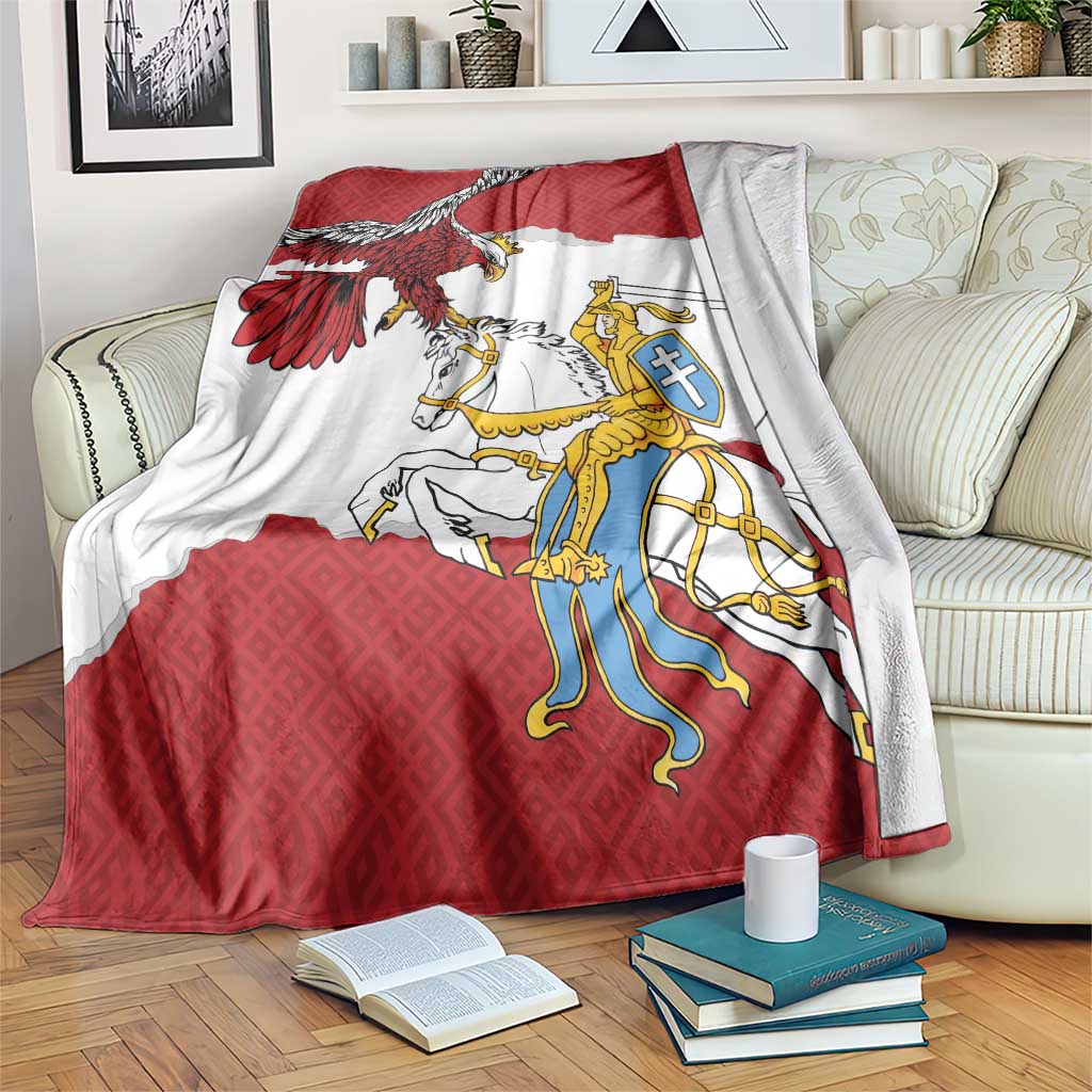 Poland-Lithuania Folk Patterns Blanket