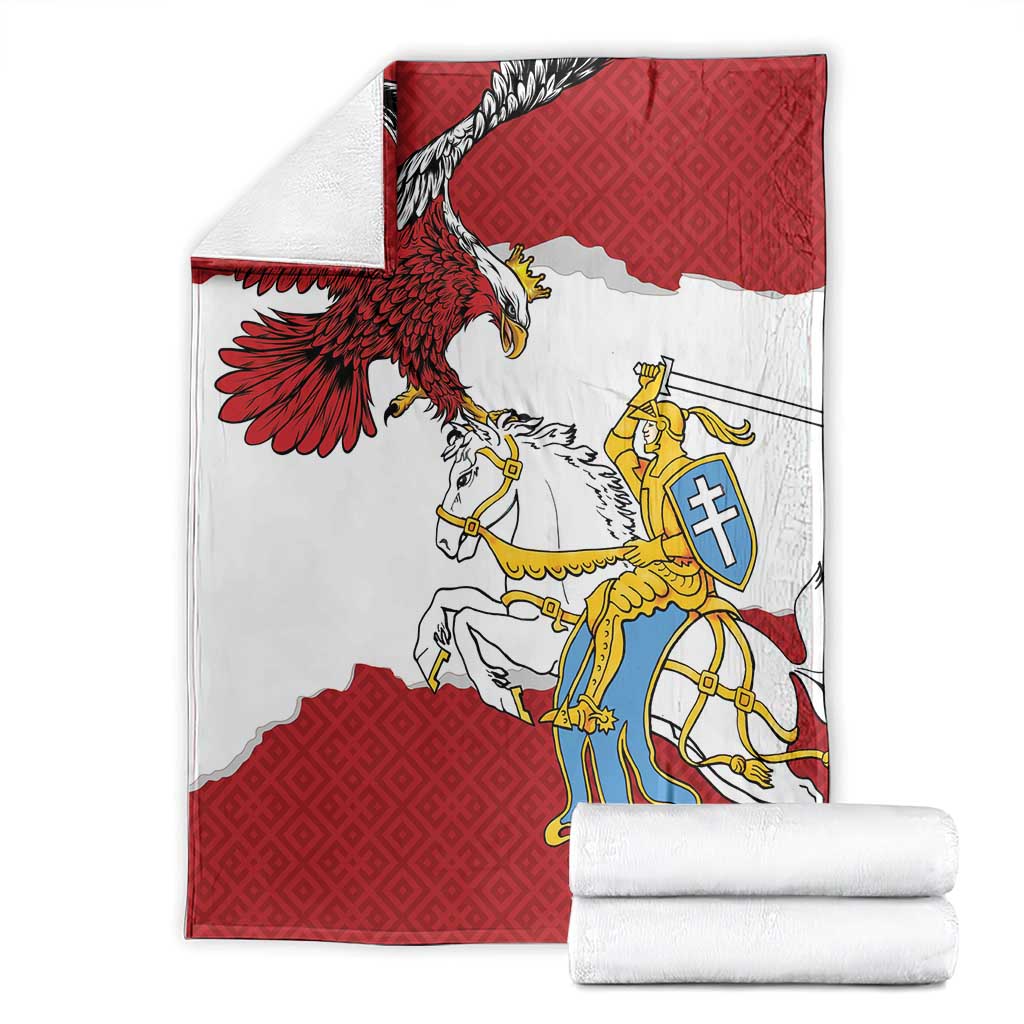 Poland-Lithuania Folk Patterns Blanket