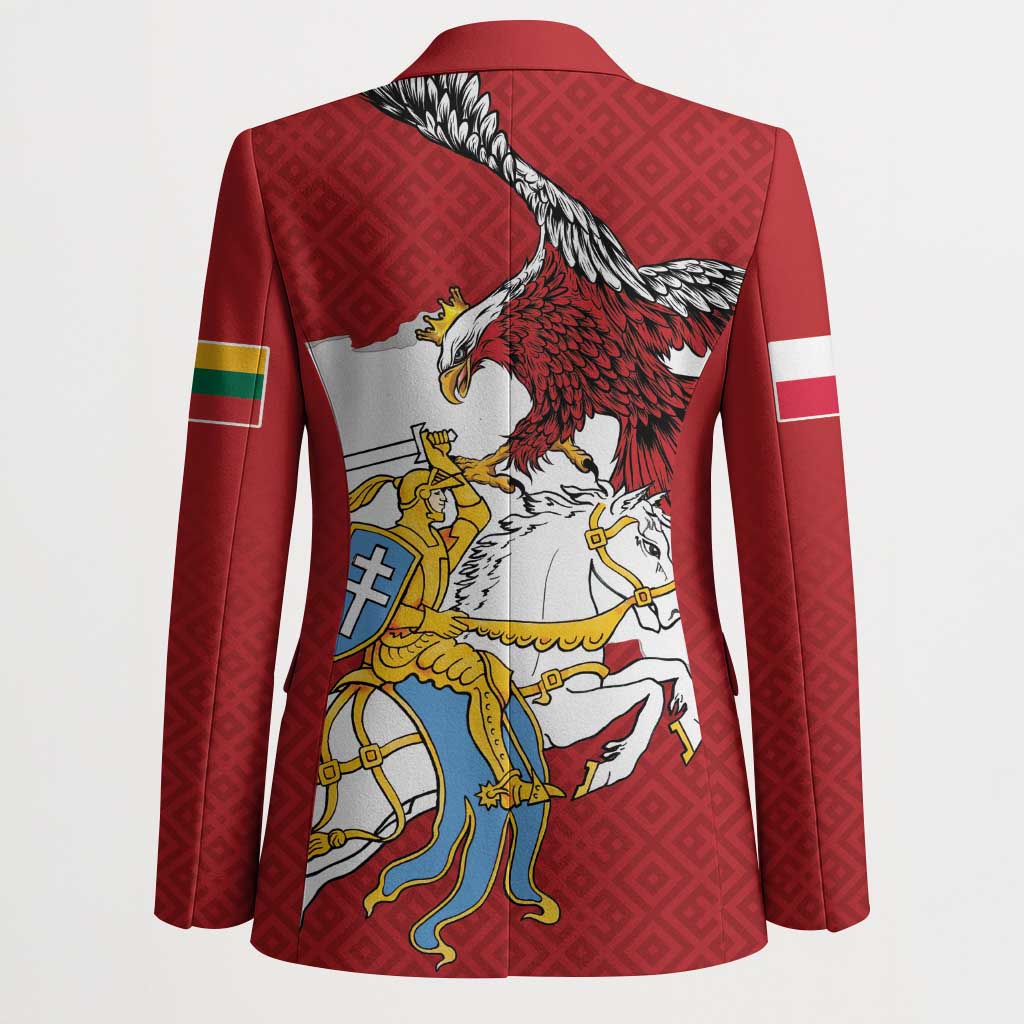 Poland-Lithuania Folk Patterns Blazer