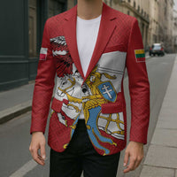 Poland-Lithuania Folk Patterns Blazer