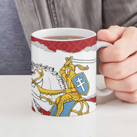 Poland-Lithuania Folk Patterns Ceramic Mug