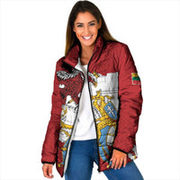 Poland-Lithuania Folk Patterns Padded Jacket