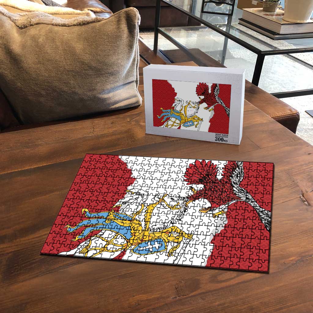 Poland-Lithuania Folk Patterns Puzzle