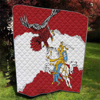Poland-Lithuania Folk Patterns Quilt