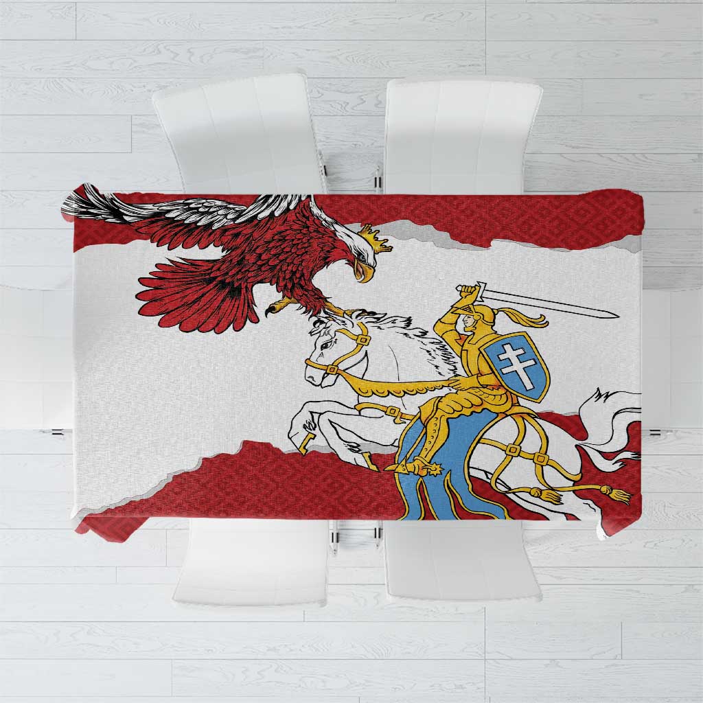 Poland-Lithuania Folk Patterns Tablecloth