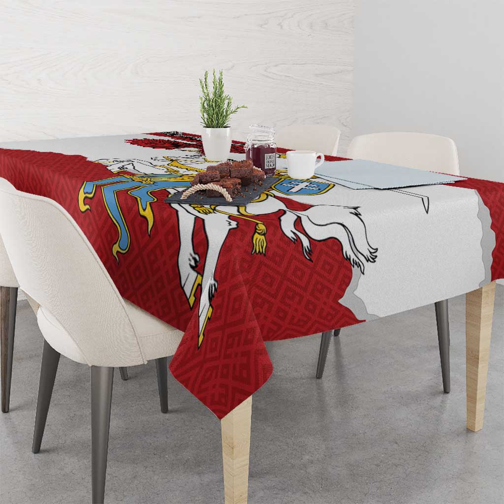 Poland-Lithuania Folk Patterns Tablecloth