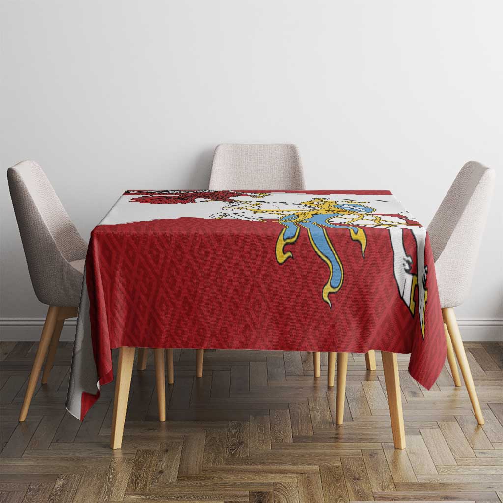 Poland-Lithuania Folk Patterns Tablecloth