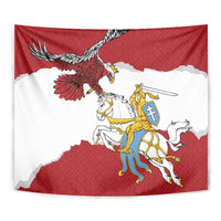 Poland-Lithuania Folk Patterns Tapestry