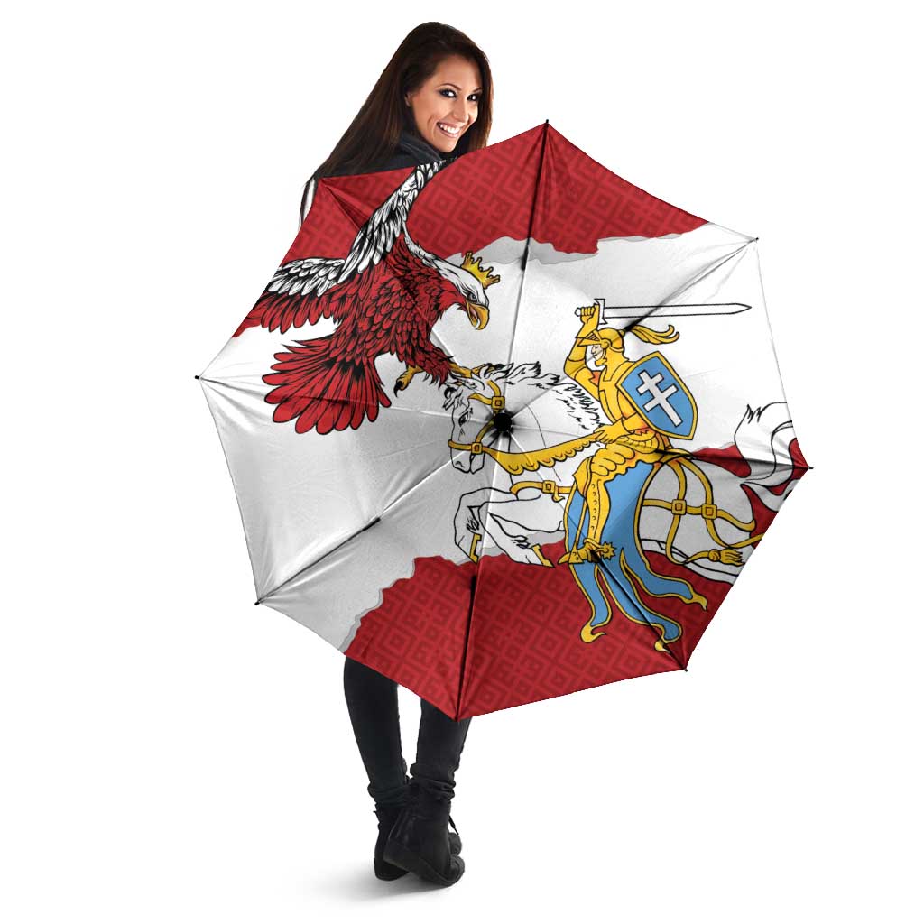 Poland-Lithuania Folk Patterns Umbrella
