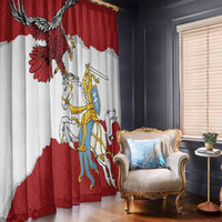 Poland-Lithuania Folk Patterns Window Curtain