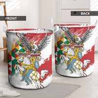 Poland-Lithuania Vytis and Royal Eagle Laundry Basket