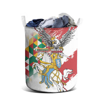 Poland-Lithuania Vytis and Royal Eagle Laundry Basket