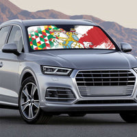 Poland-Lithuania Vytis and Royal Eagle Auto Sun Shade