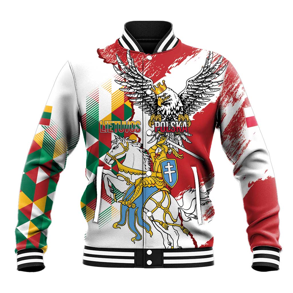 Poland-Lithuania Vytis and Royal Eagle Baseball Jacket