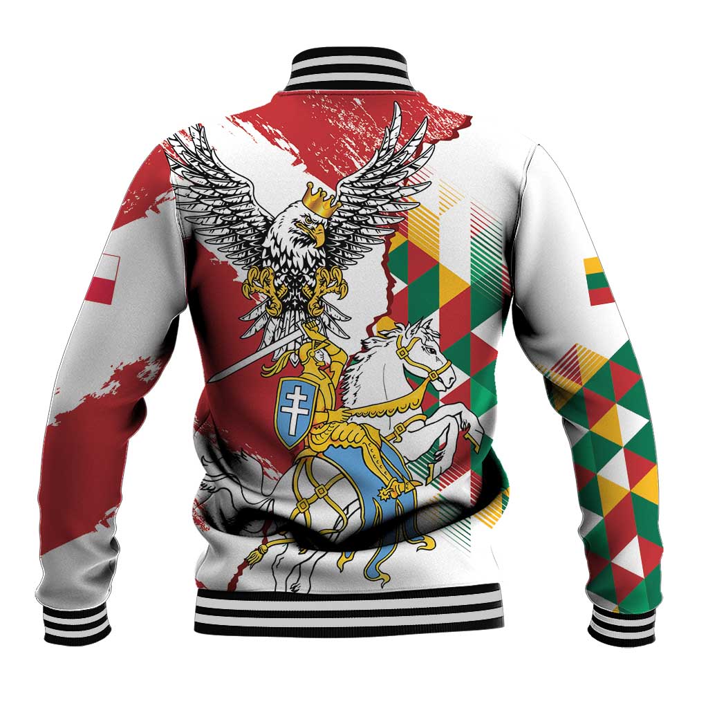 Poland-Lithuania Vytis and Royal Eagle Baseball Jacket