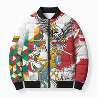 Poland-Lithuania Vytis and Royal Eagle Bomber Puffer Jacket