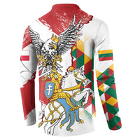 Poland-Lithuania Vytis and Royal Eagle Button Sweatshirt