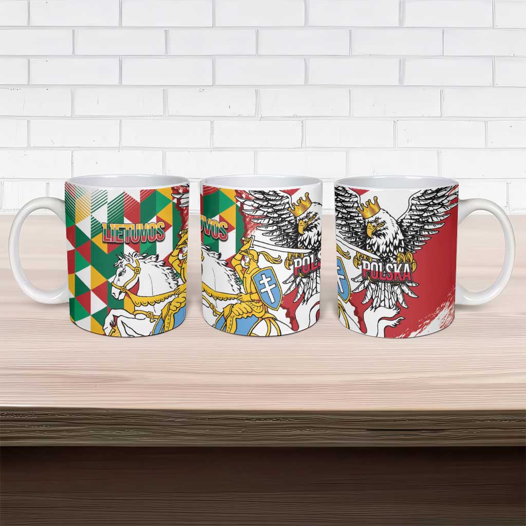 Poland-Lithuania Vytis and Royal Eagle Ceramic Mug