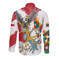 Poland-Lithuania Vytis and Royal Eagle Long Sleeve Button Shirt