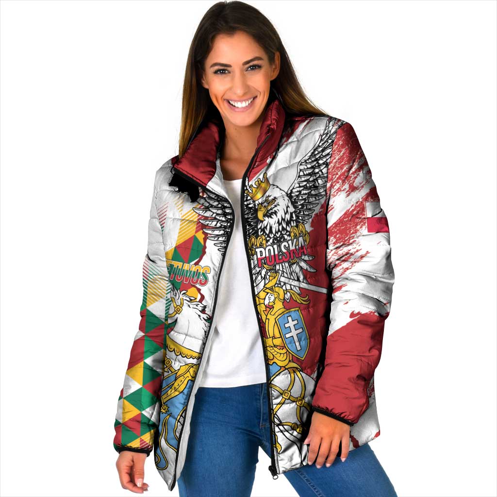 Poland-Lithuania Vytis and Royal Eagle Padded Jacket
