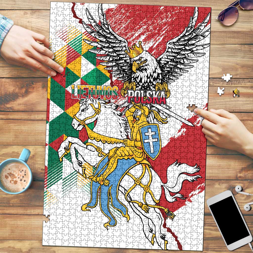 Poland-Lithuania Vytis and Royal Eagle Puzzle
