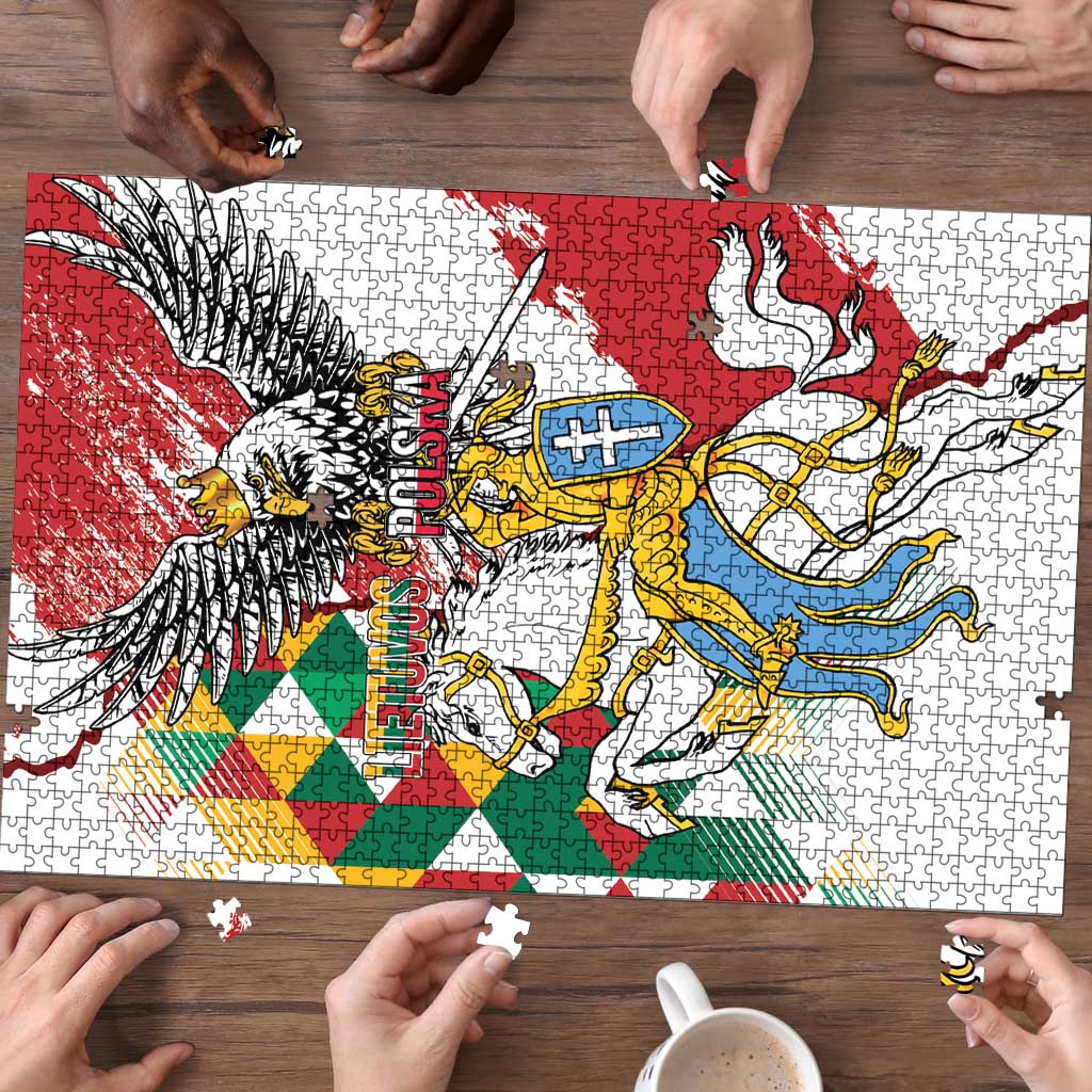 Poland-Lithuania Vytis and Royal Eagle Puzzle