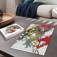 Poland-Lithuania Vytis and Royal Eagle Puzzle