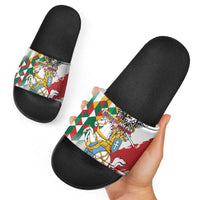 Poland-Lithuania Vytis and Royal Eagle Slide Sandals