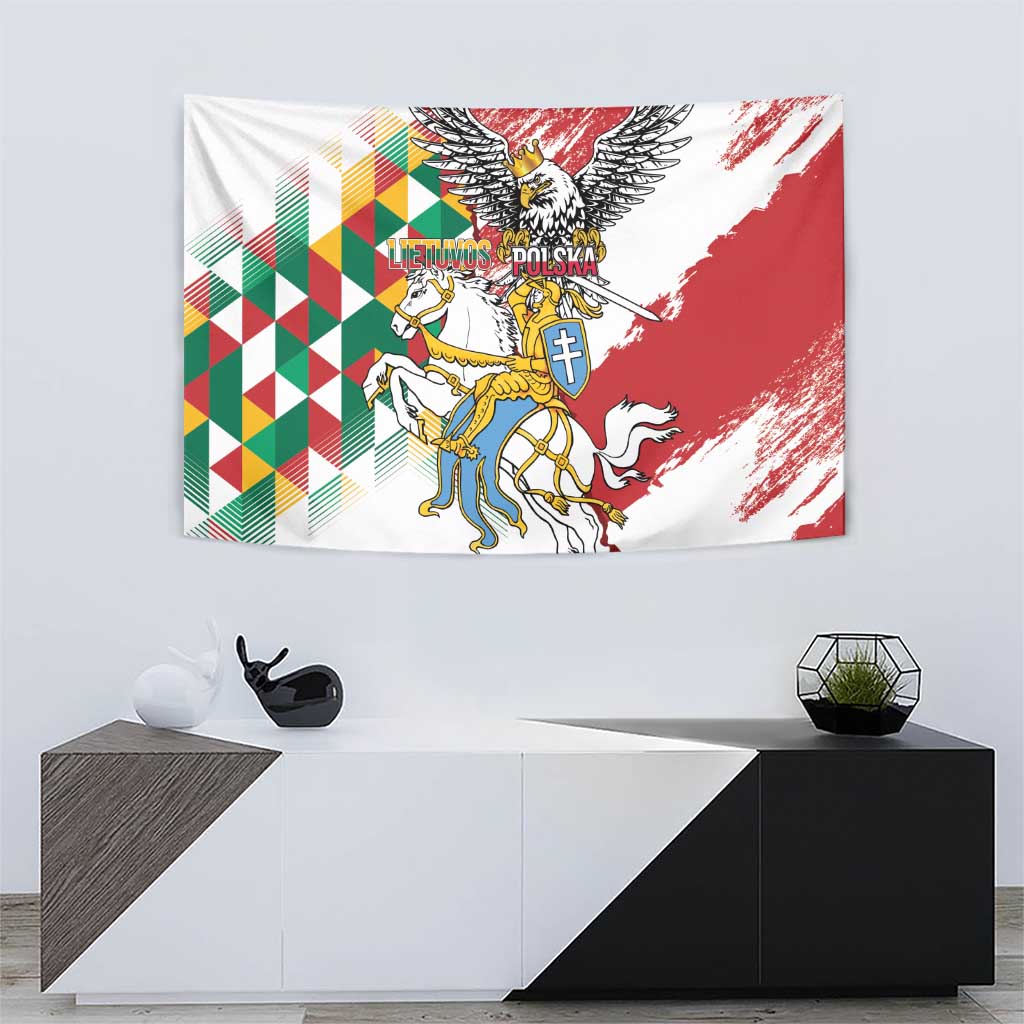 Poland-Lithuania Vytis and Royal Eagle Tapestry