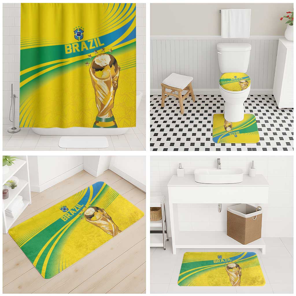 Brazil WC2026 Bathroom Set Pentacampeón Canaries
