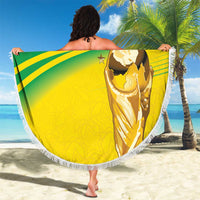 Brazil WC2026 Beach Blanket Pentacampeón Canaries