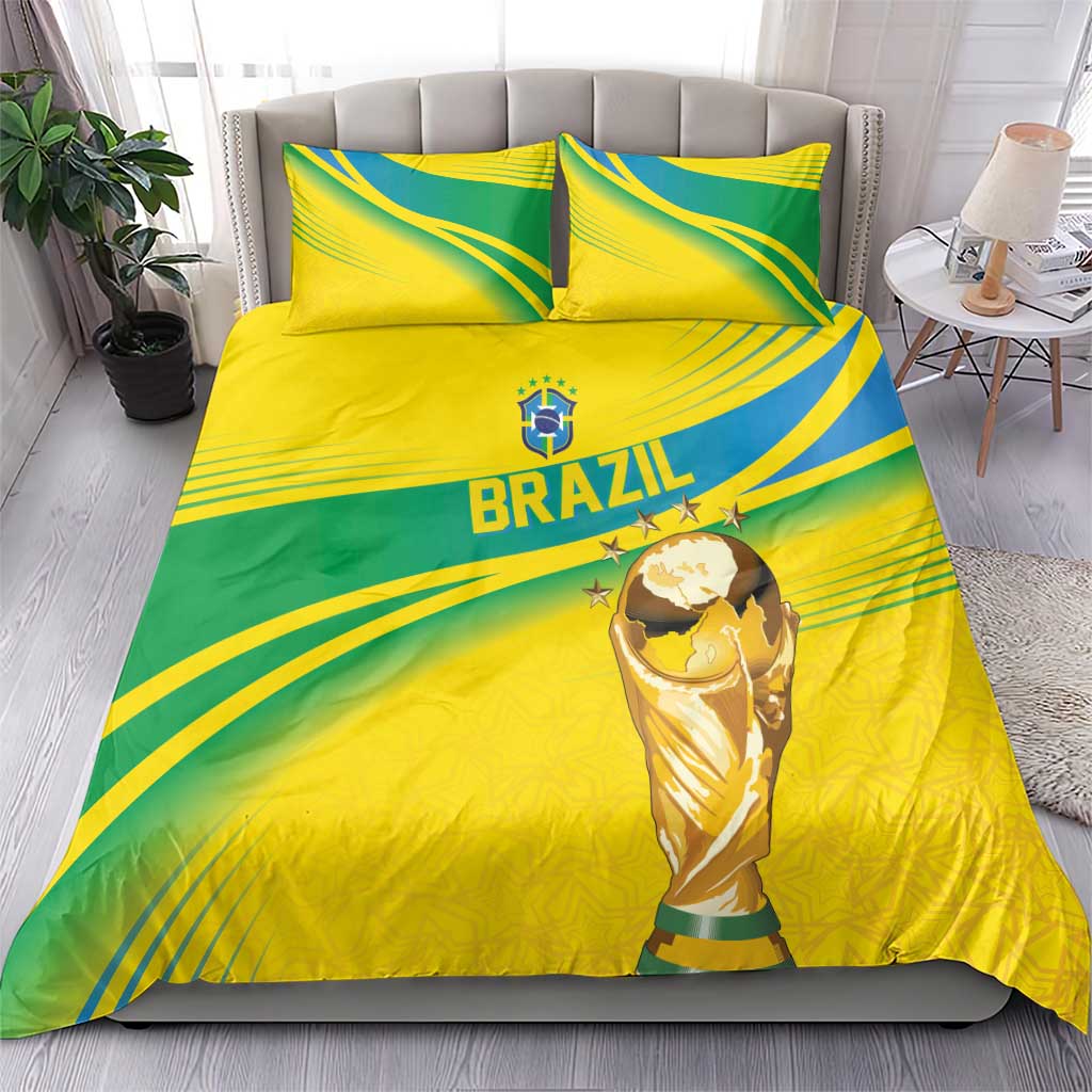Brazil WC2026 Bedding Set Pentacampeón Canaries