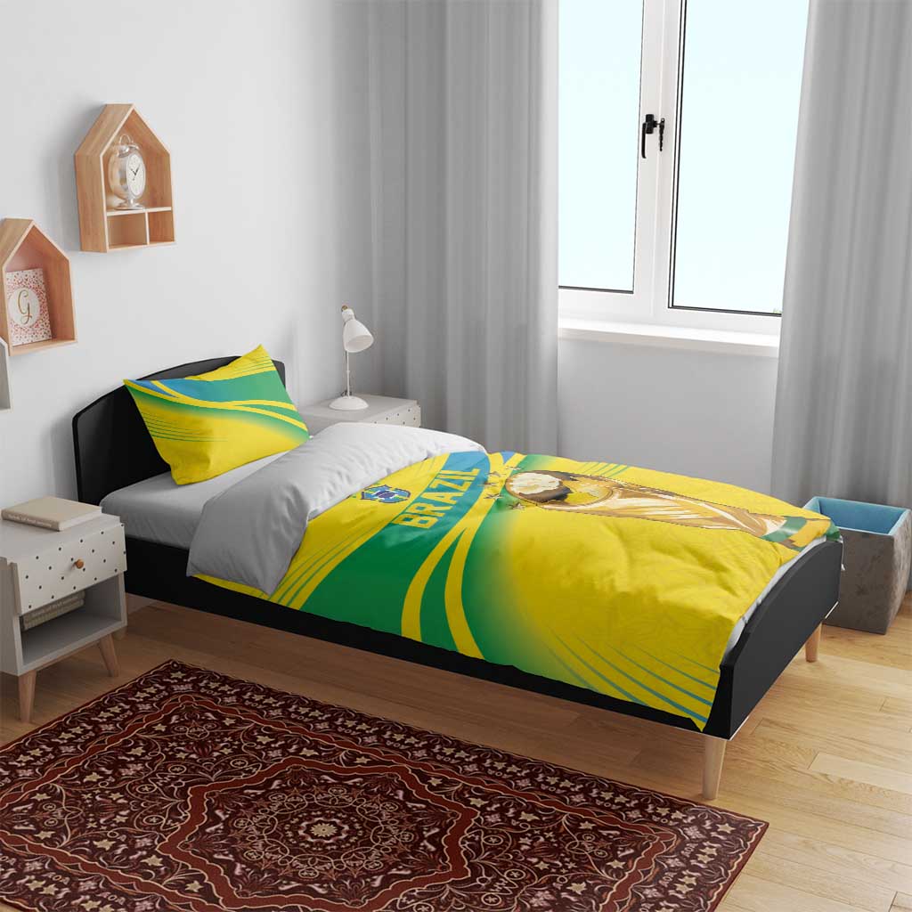 Brazil WC2026 Bedding Set Pentacampeón Canaries