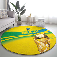 Brazil WC2026 Round Carpet Pentacampeón Canaries